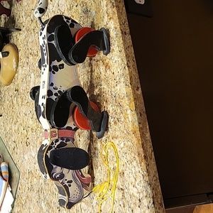 FISHER PRICE Rolling Snoop N Sniff Pulltoy copy of 1938 preowned